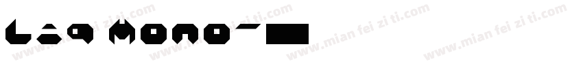 Liq Mono字体转换